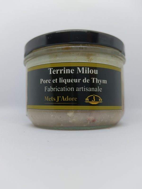 Terrine Milou – Porc & Liqueur de Thym