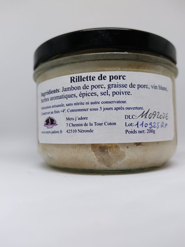 1000026048 Rillette de Porc – Tradition & Sauvignon