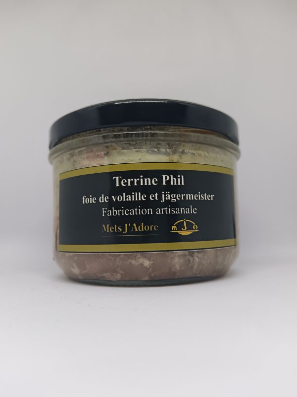 terrine Phil - Foie de volaille & Jägermeister